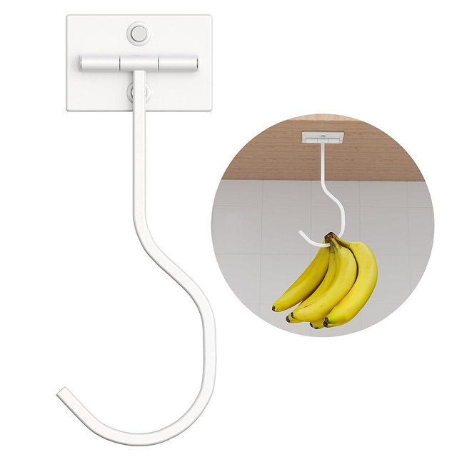 bussdis white folding-banana-hook