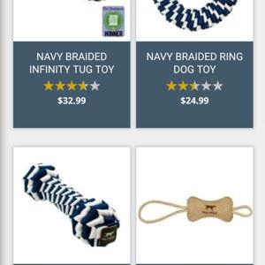 Nylon Braided Dog Toys