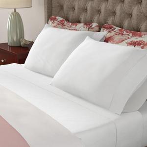 Froehlich 1000 Thread Count 100% Cotton Sheet Set - QUEEN, WHITE