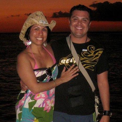 Sunset in  Cozumel. 2011.