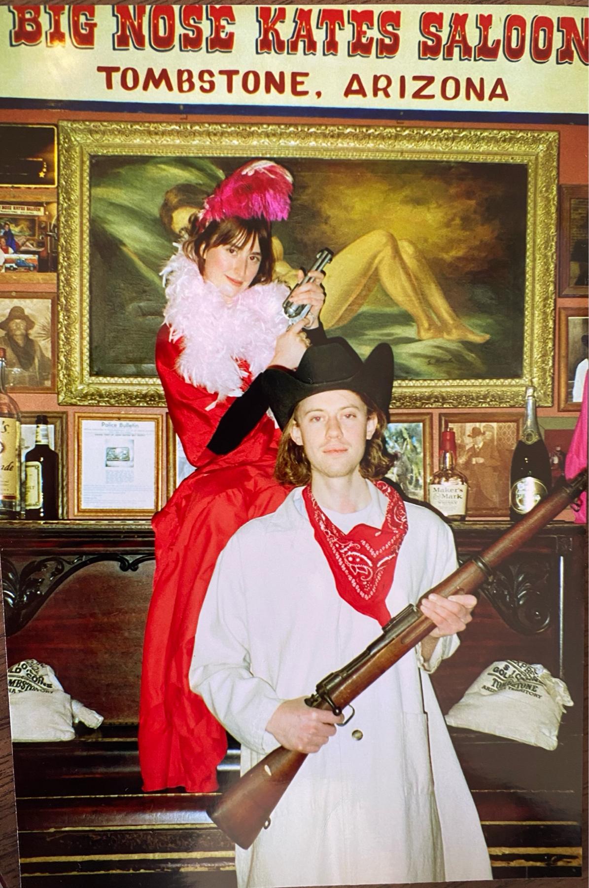 Brendan visiting Tombstone, AZ for the first time.