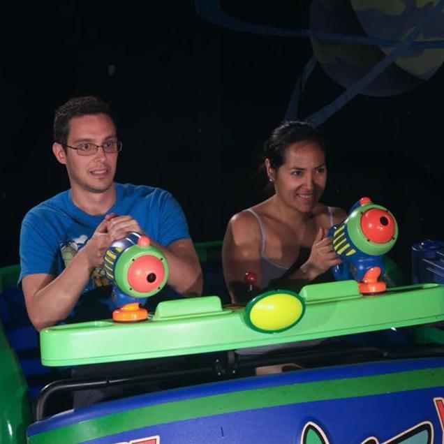 Little known fact: Jheny and I were deputized by Buzz Lightyear.