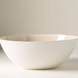 Dakota Melamine Serving Bowl - Natural