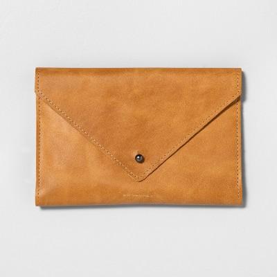 Leather Wallet Cognac - Hearth & Hand™ with Magnolia