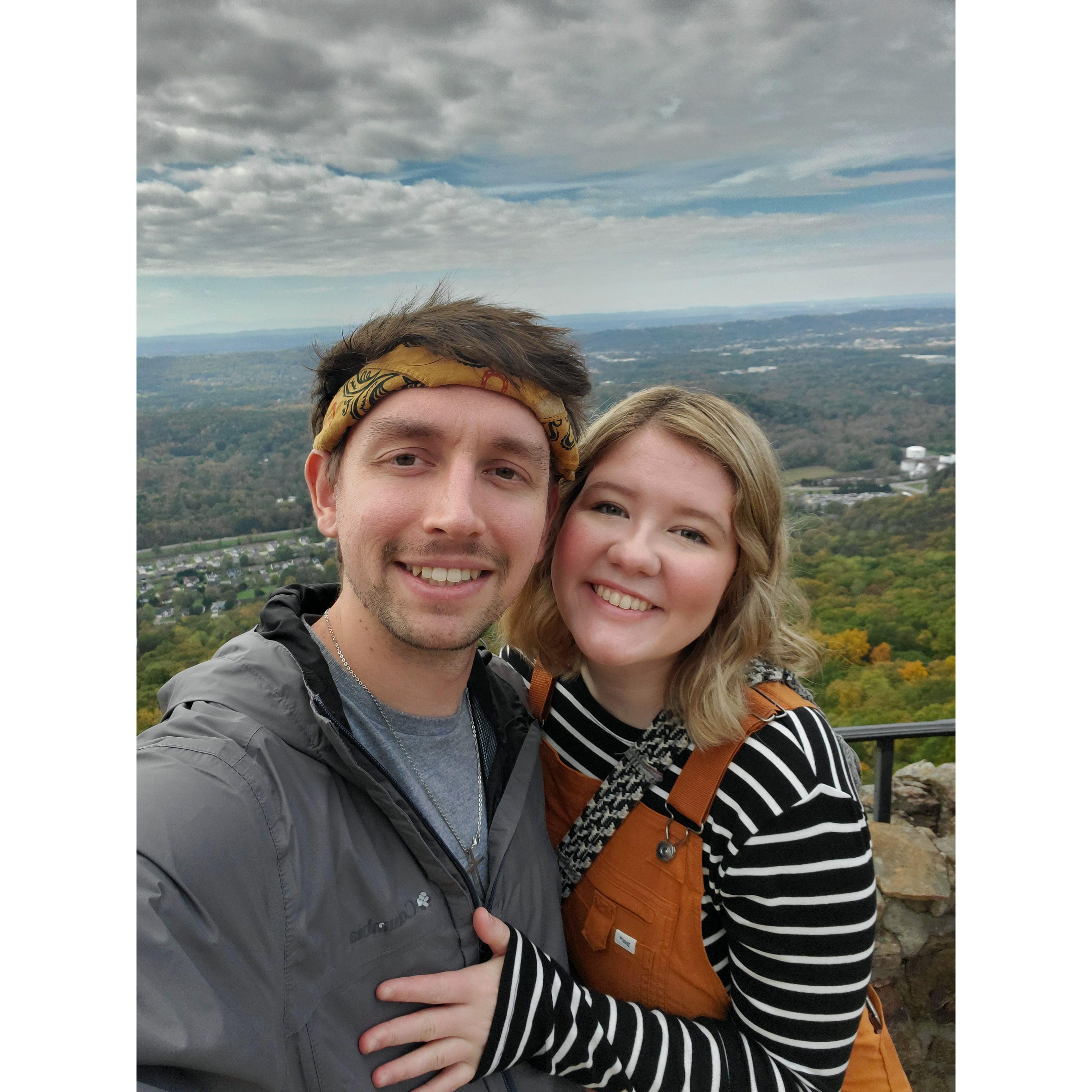 Selfie at Lovers leap