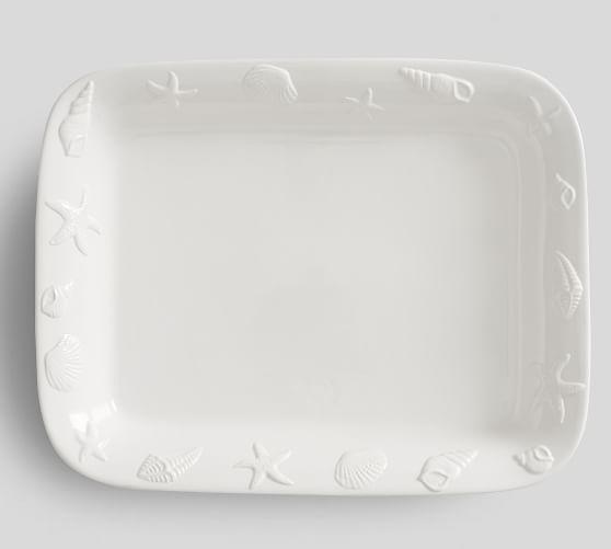 Seashore Deep Dish Serving Platter