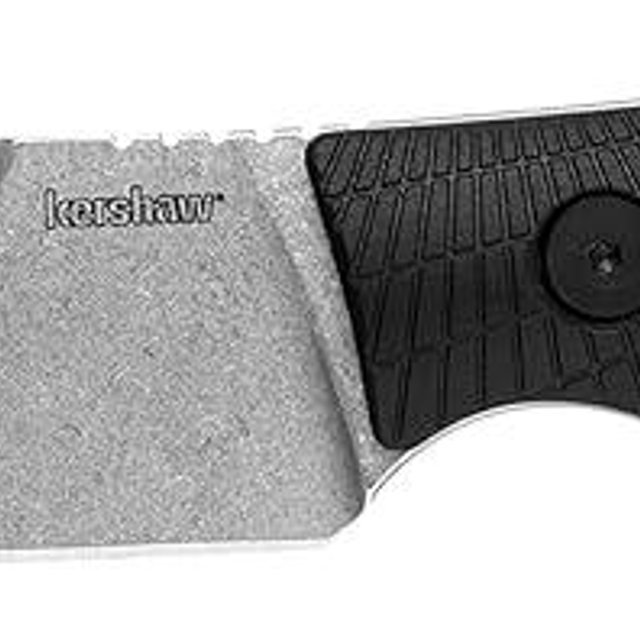 Kershaw Camp 5 Fixed Blade Knife, 4.75 Inch Blade, Full Tang (1083), Black