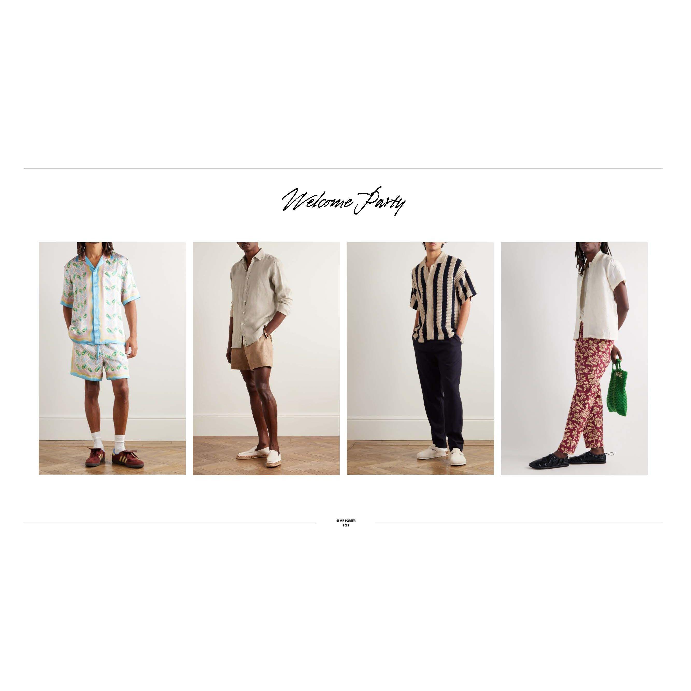 "Summer Festive" - Welcome Party Outfit Inspiration