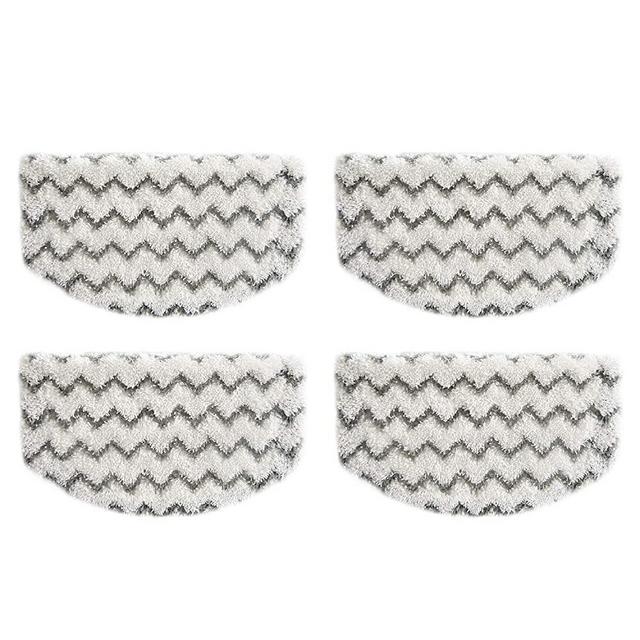 4 Pack Steam Mop Replacement Pads Compatible with Bissell Powerfresh Steam Mop 1940 1806 1544 1440 2075A 2685A Series, Part # 5938 & 203-2633, 1606668 & 1606669