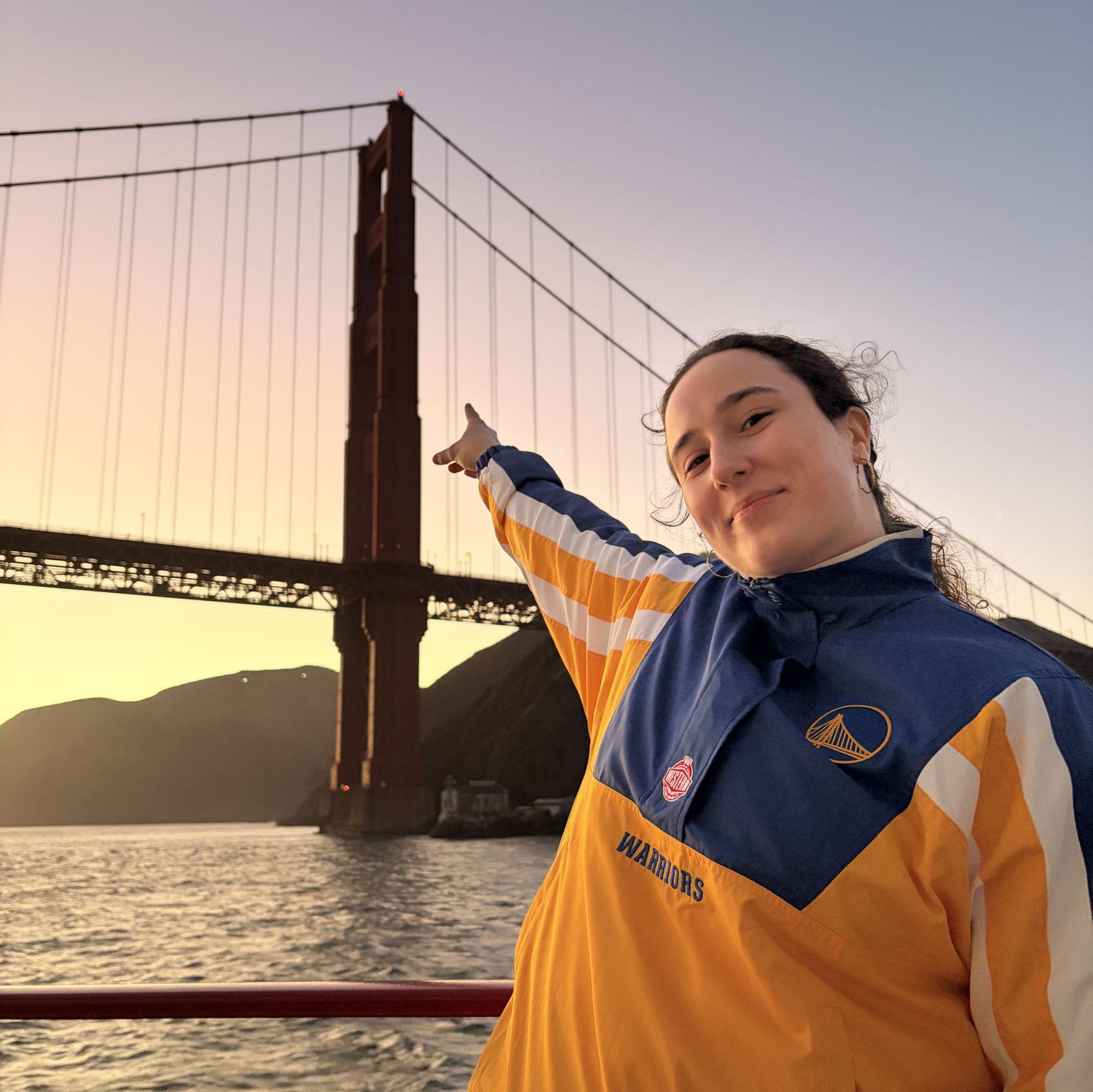 American Cliche, Sunset, Golden Gate and Team Jacket