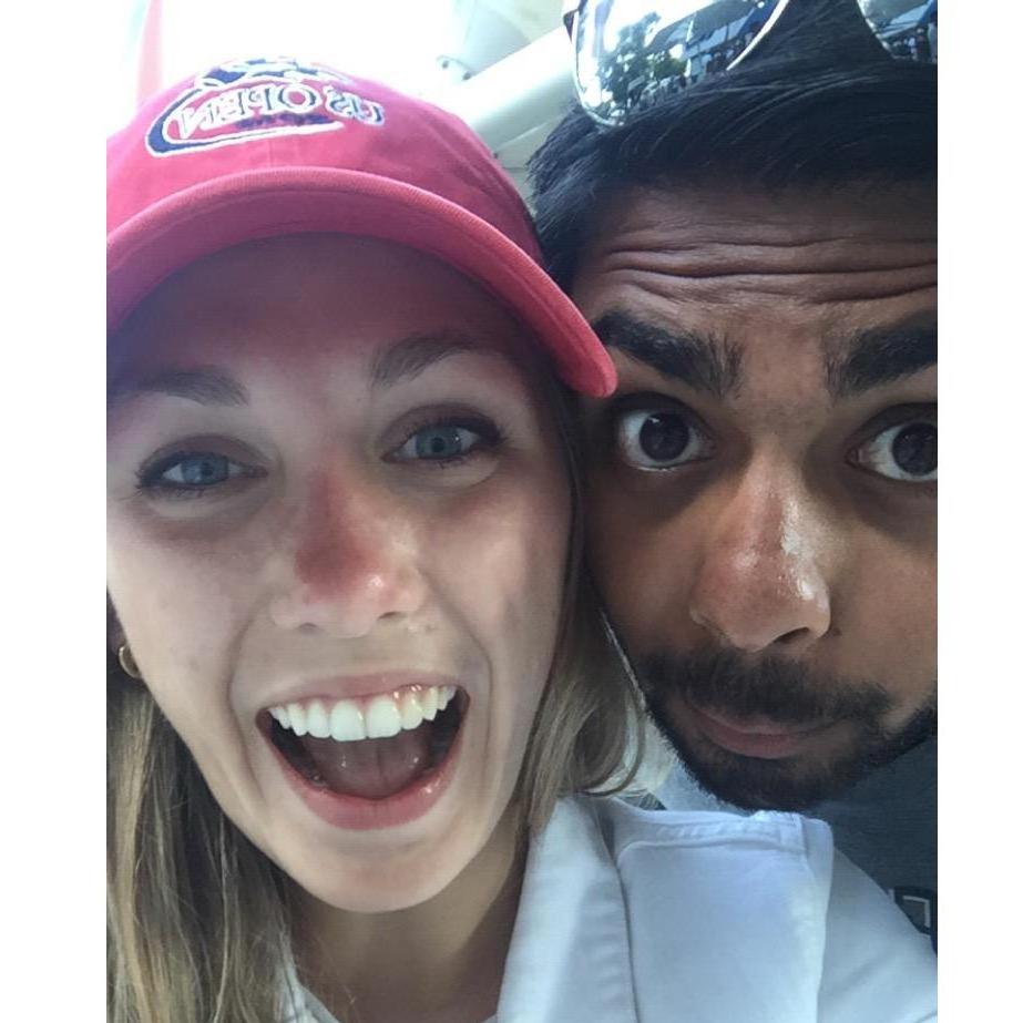 At the US Open in NYC