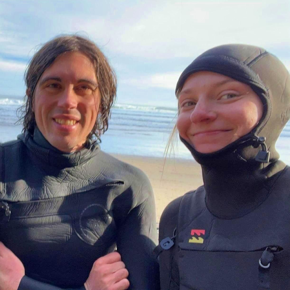 Surfing Short Sands OR