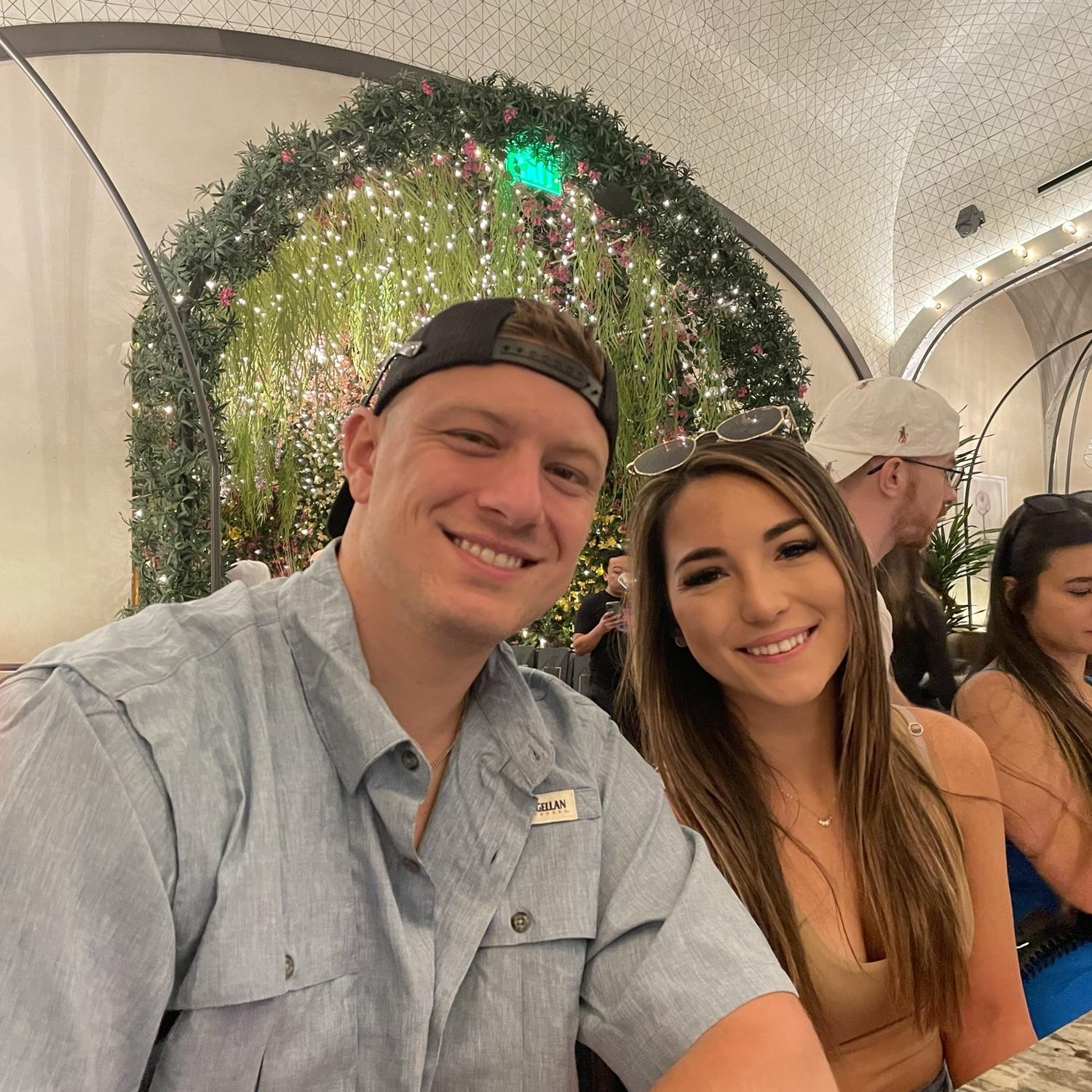 Las Vegas at The Catch restaurant in the Aria Hotel 💓