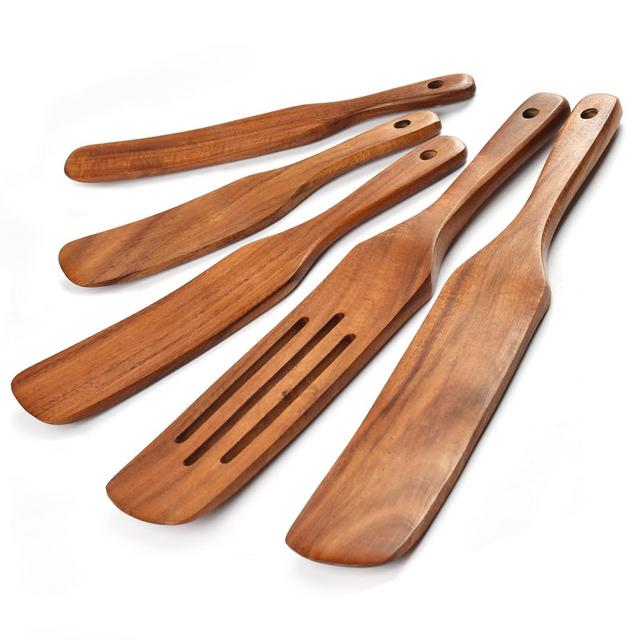 Wooden Spurtle Set of 5