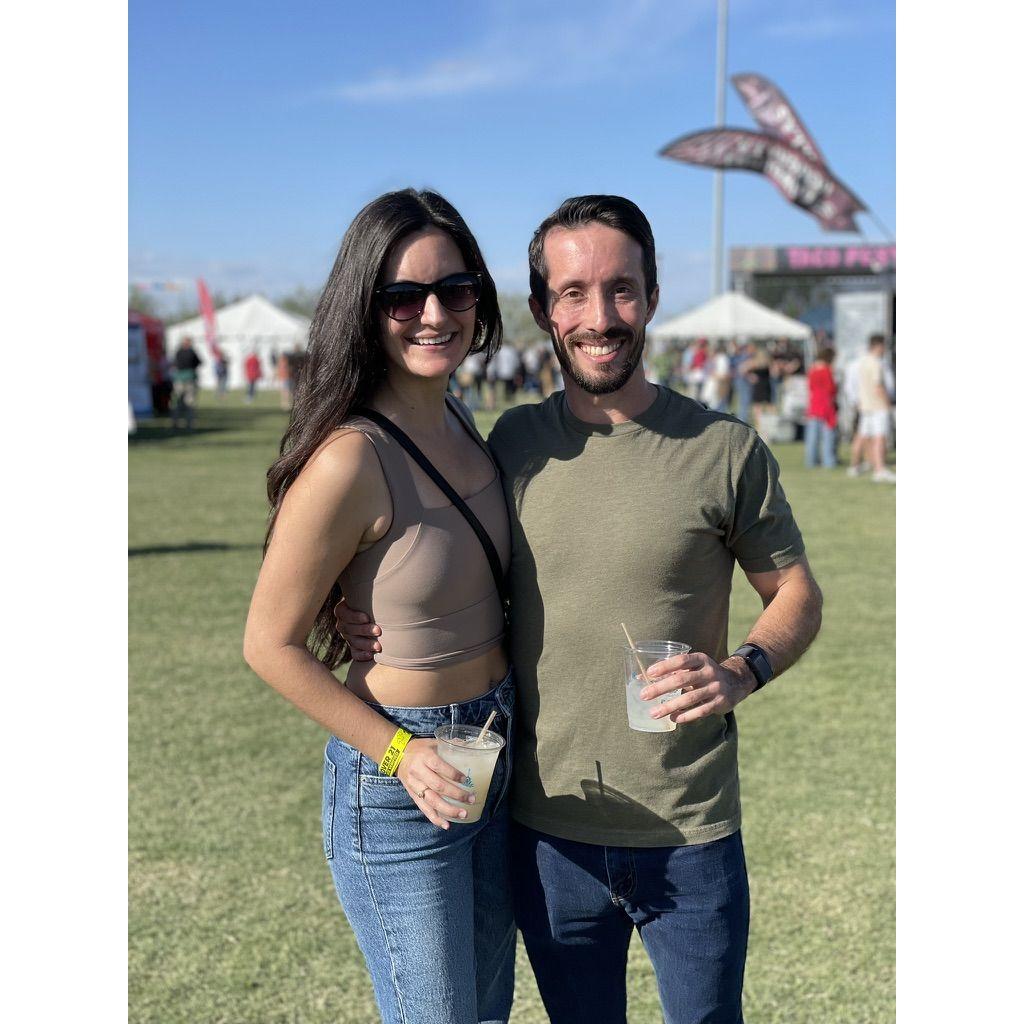 At Arizona Taco Fest!