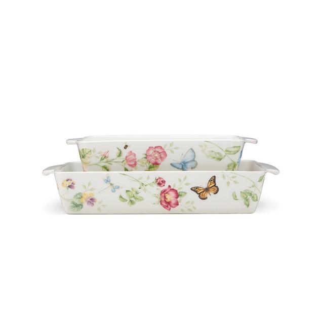 Lenox Butterfly Meadow Rectangular Baker 2-Piece Set