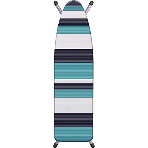 Laundry Solutions by Westex Stripe Tonal Deluxe Triple Layer Extra-Thick Ironing Board Cover and Pad, 15" x 54", IB0309