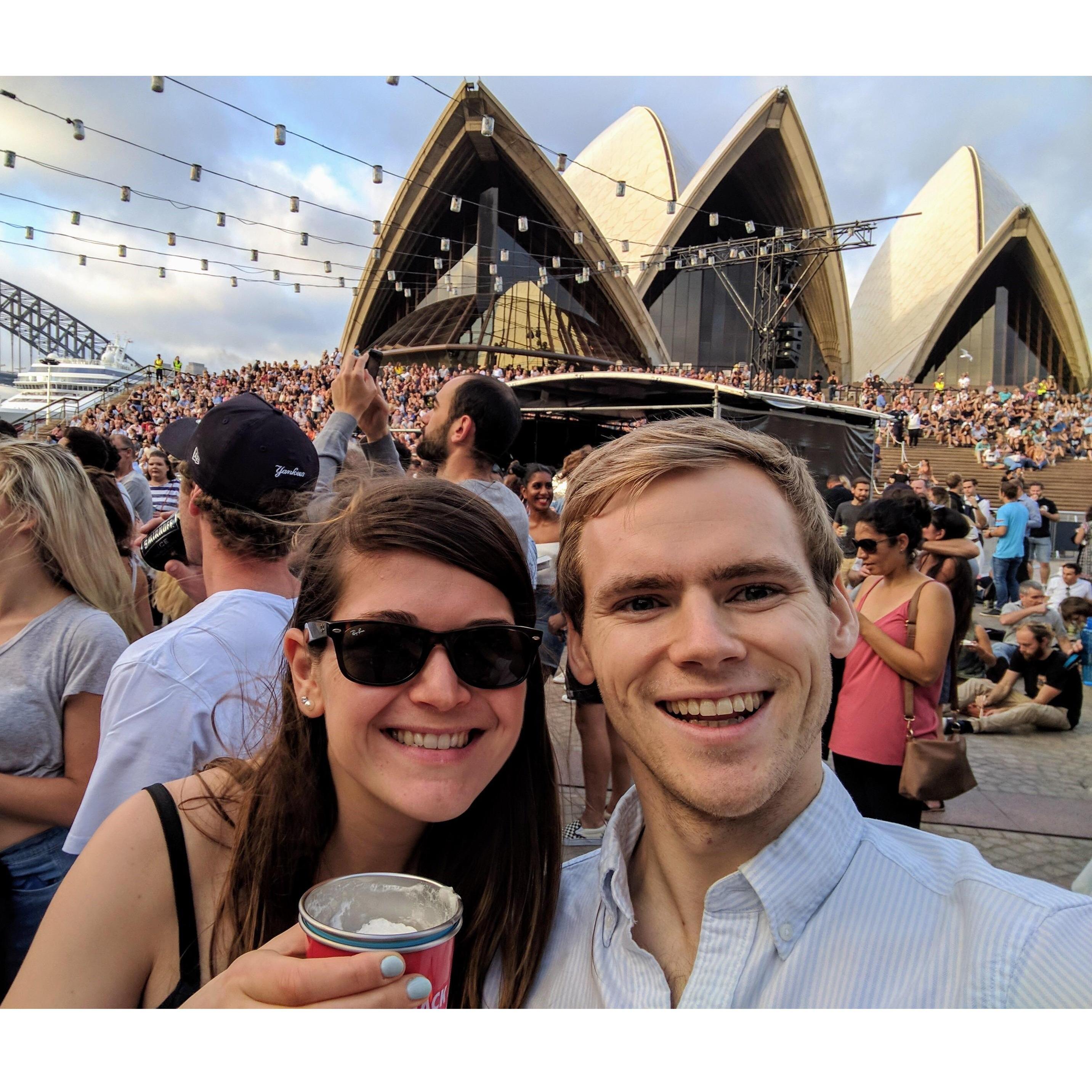 Jack Johnson at the Sydney Opera House