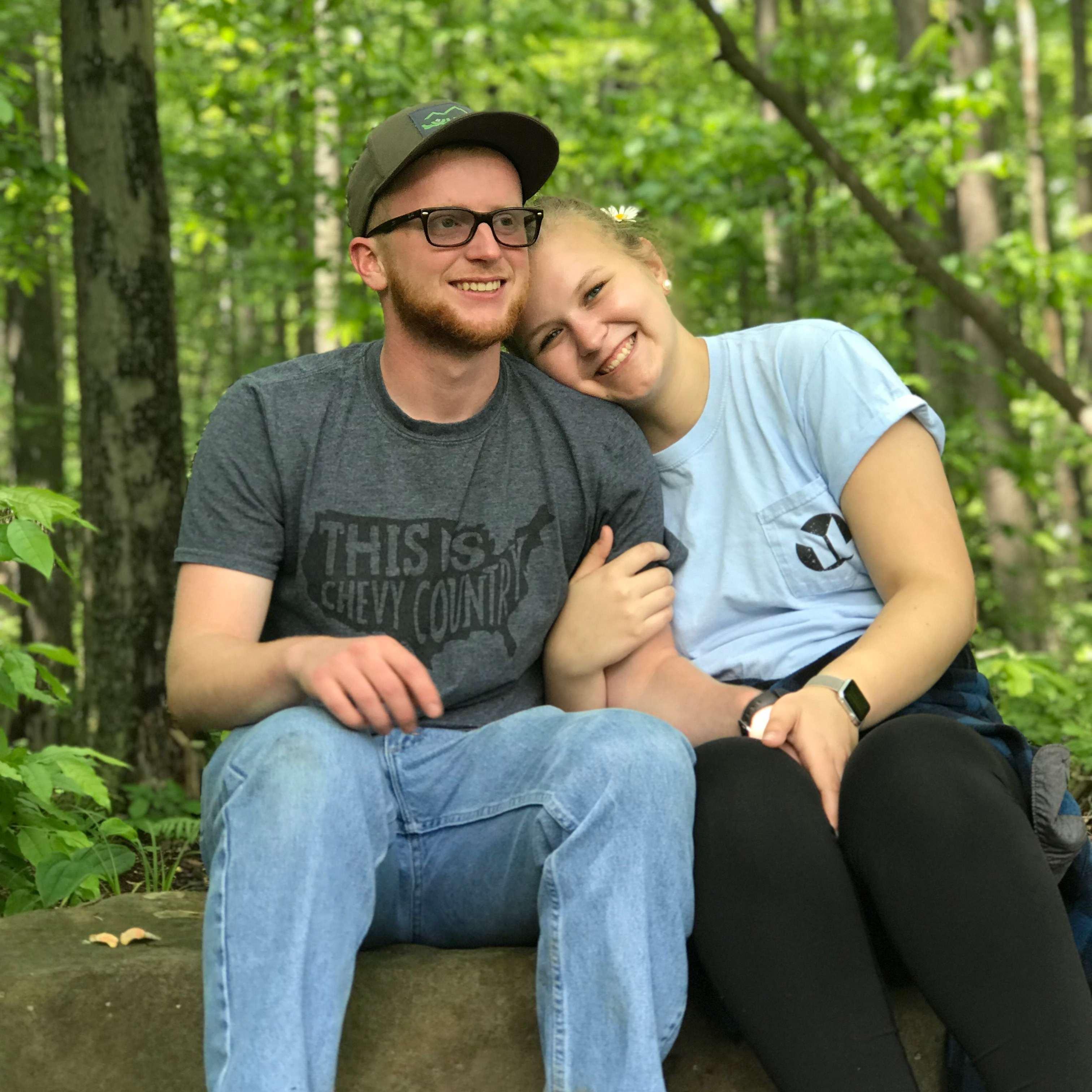 Isaac loves to hike, and this spot was too beautiful not to document, Summer 2019