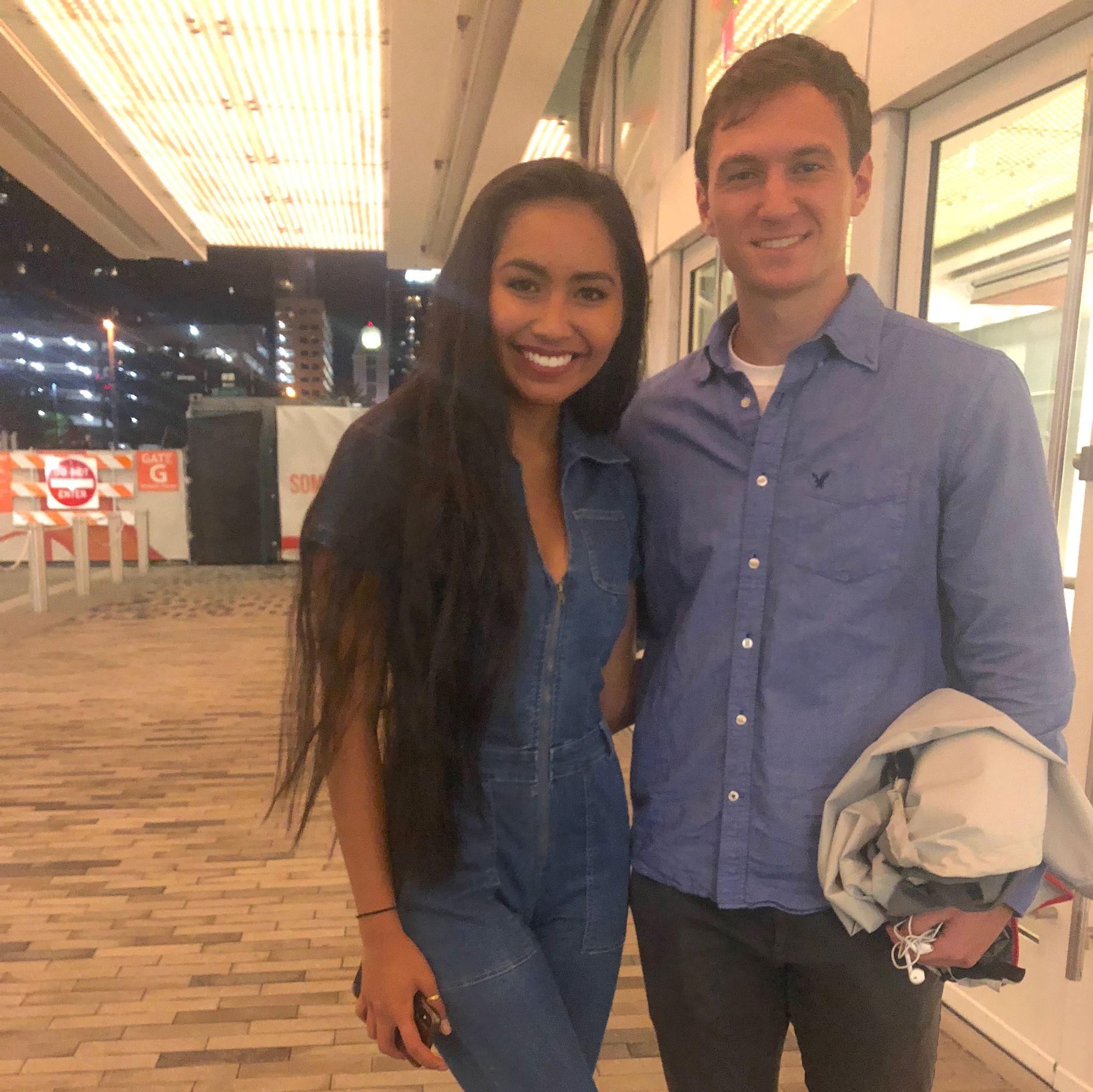 Our first photo together!