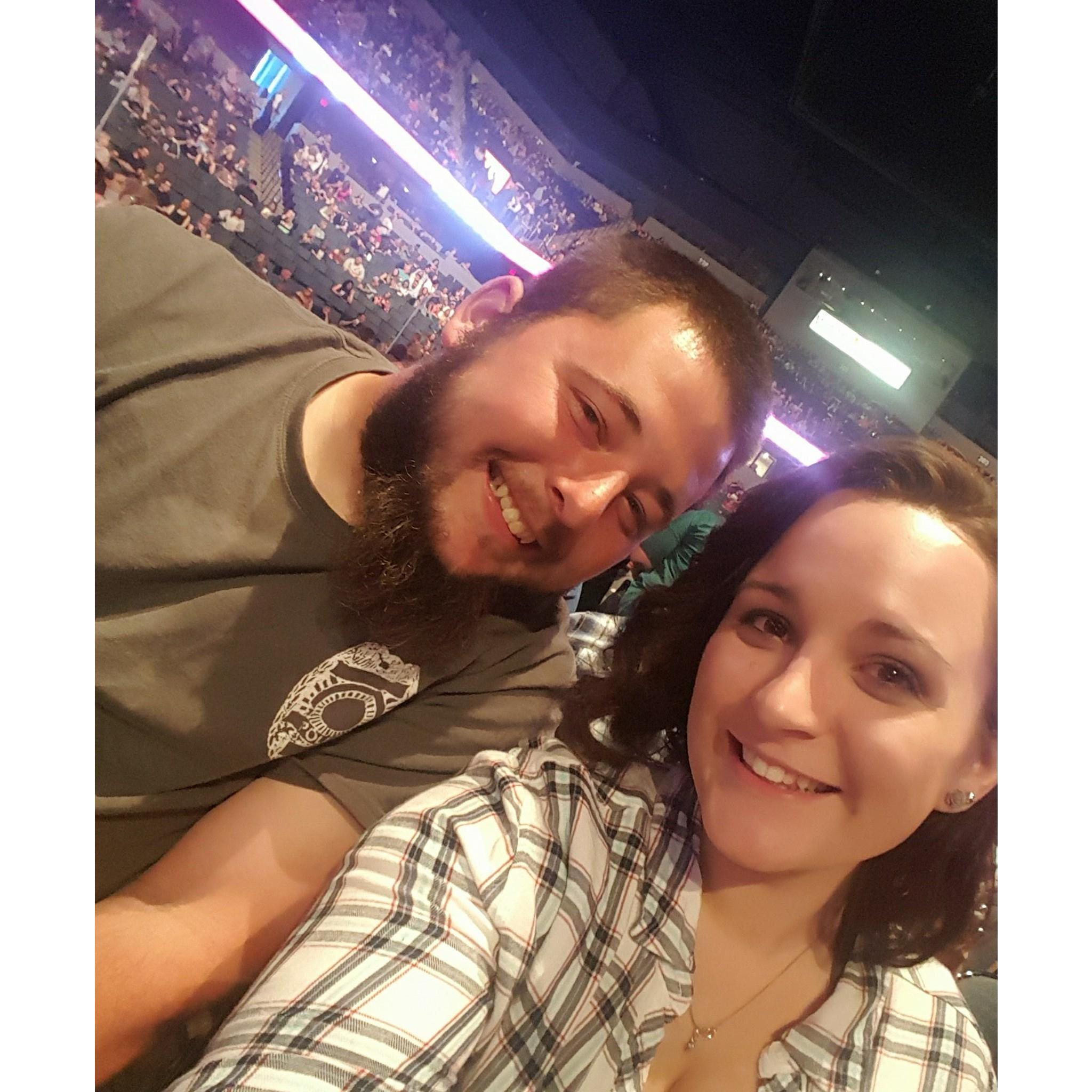 We love attending concerts. This pic in particular was the 1st time Sarah saw Eric Church, which quickly became one of our favorite artists!