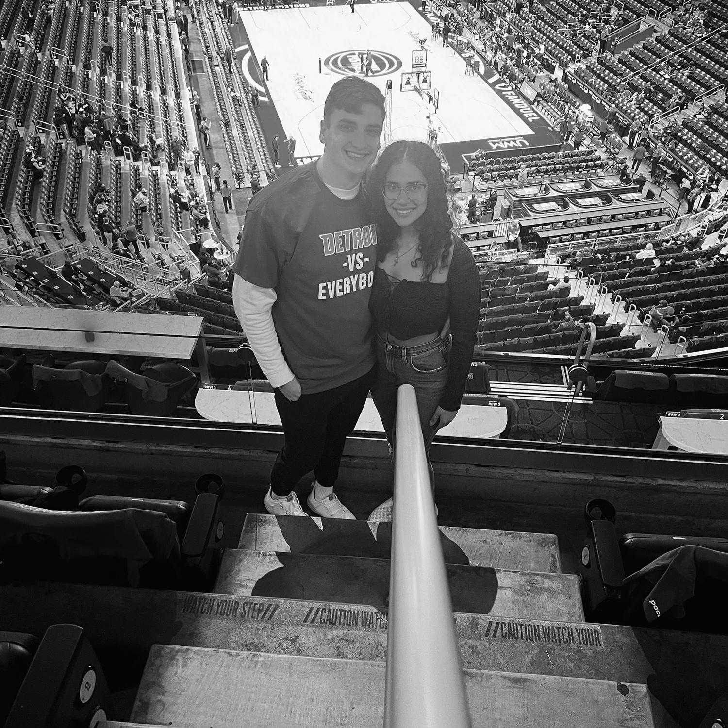 First pistons game