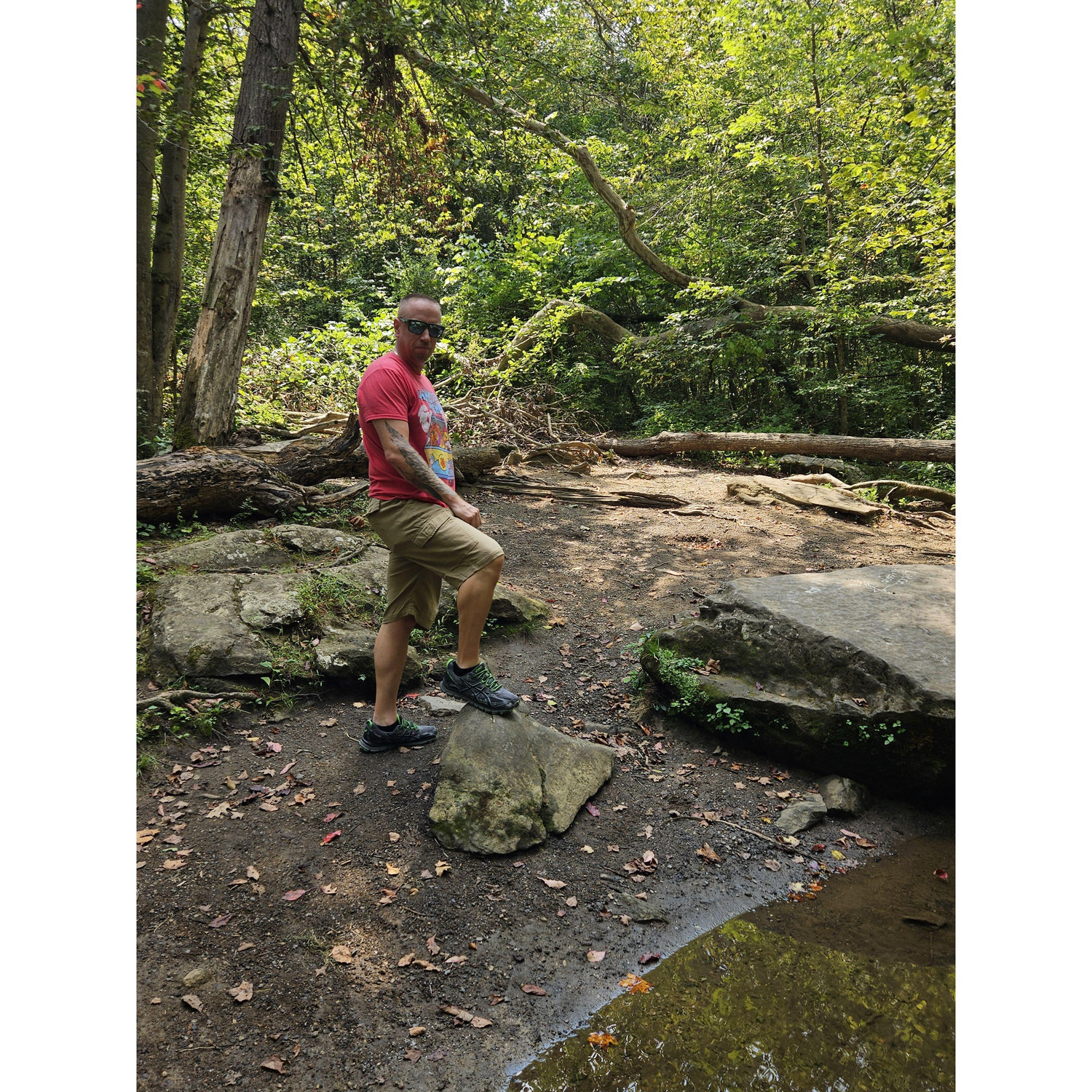 He always finds a trail for us to explore