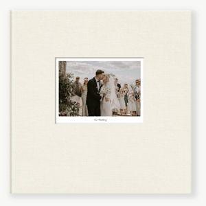 MILK Books Premium Linen Wedding Album