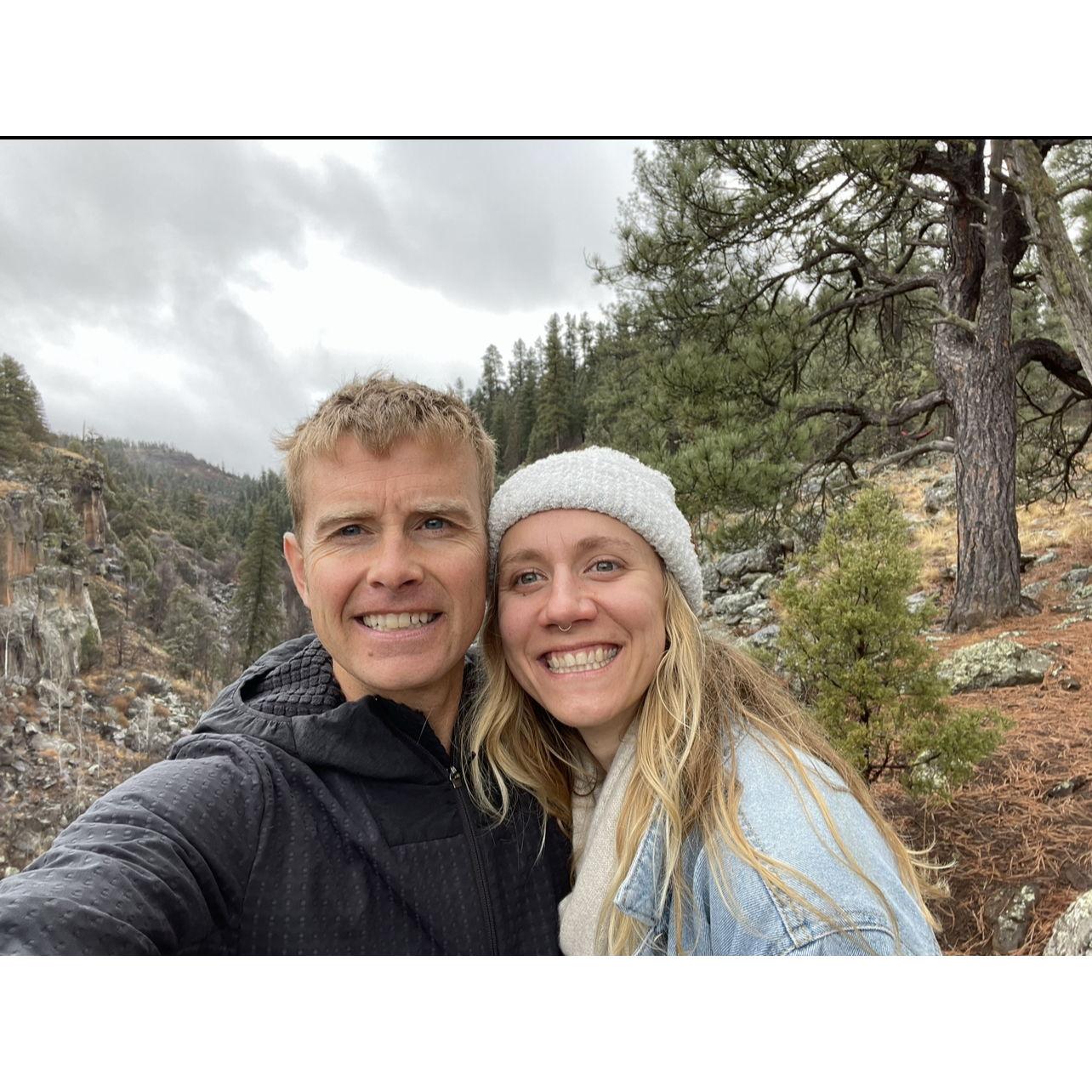 Dec 2022, celebrating one year of engagement