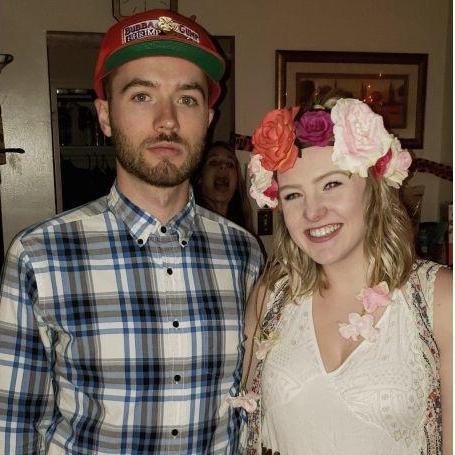 Sean is always Forrest Gump for Halloween...