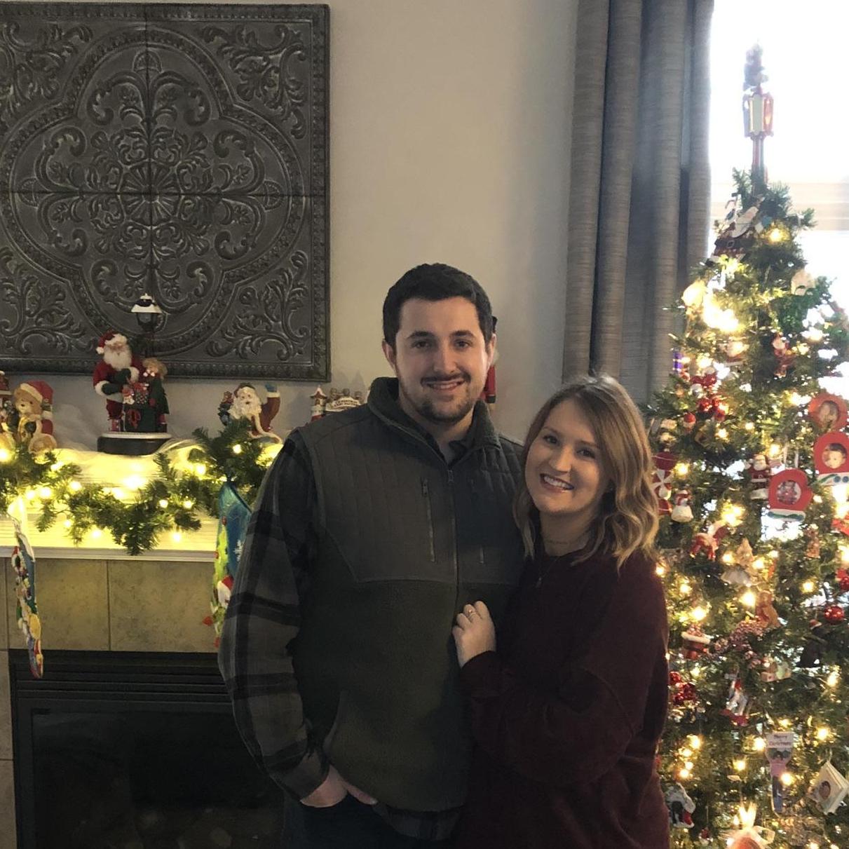 Christmas Eve 2018- the day before he proposed. I had absolutely no idea!!