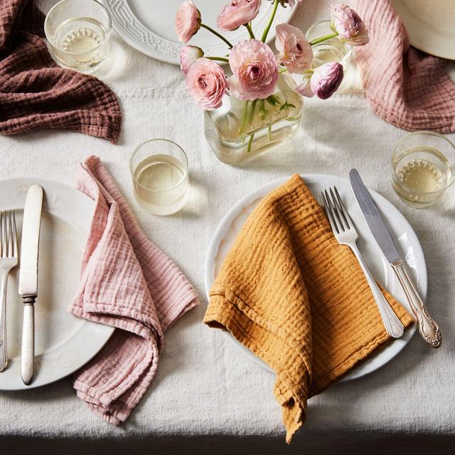 Cotton Crinkle Napkins (Set of 6)