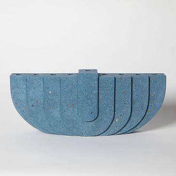 Menorah Cobalt Terrazzo