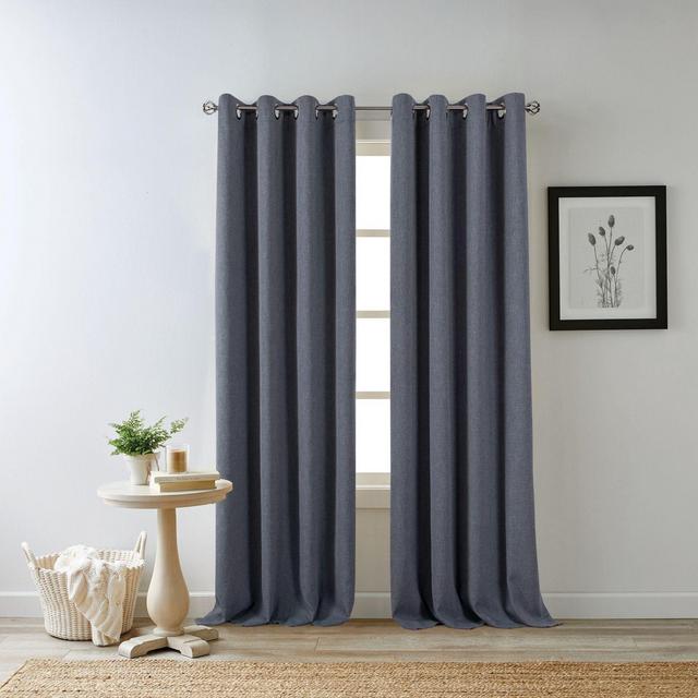 Bee & Willow™ Home Hadley 63-Inch Grommet 100% Blackout Window Panel in Indigo