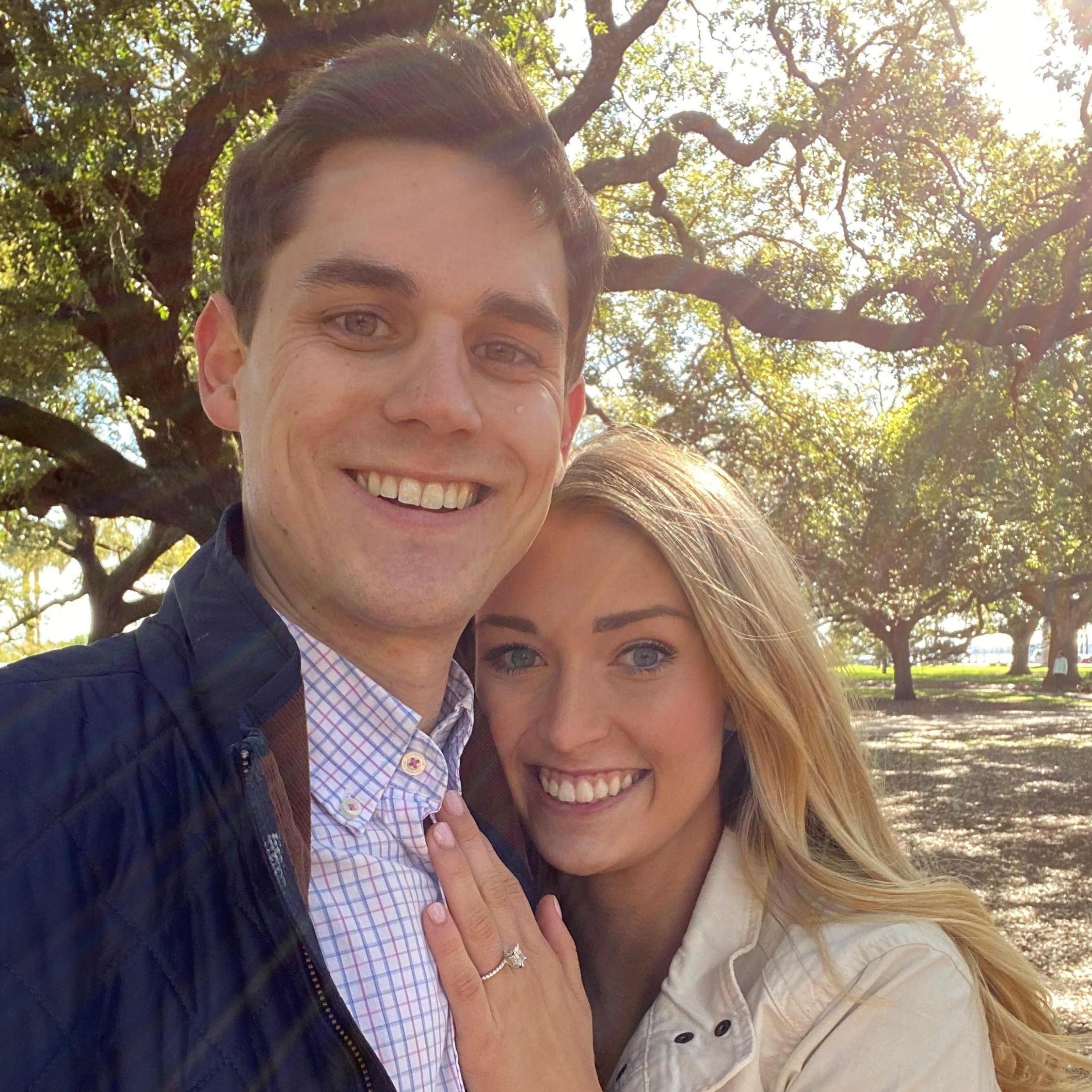 Didn't take long after moving to pop the question :)