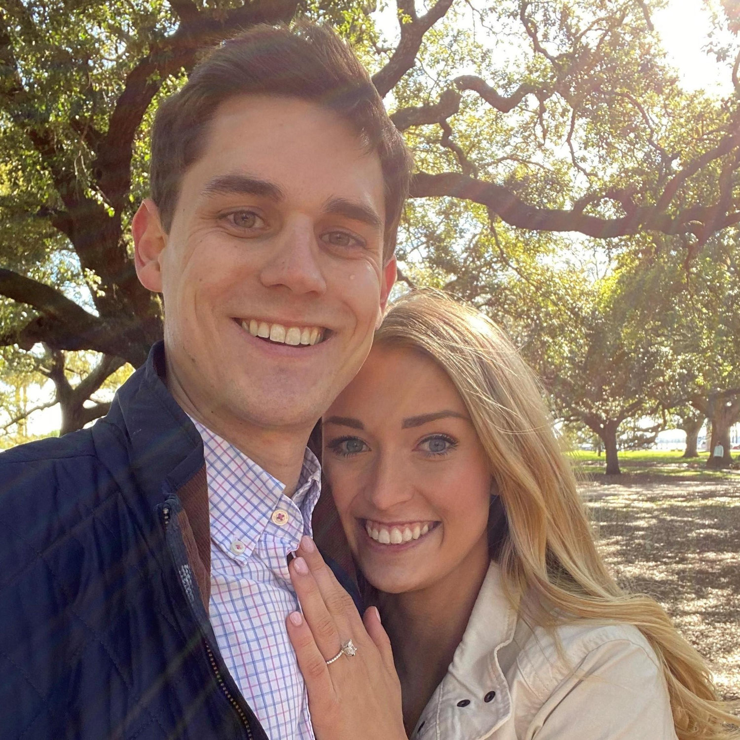 Didn't take long after moving to pop the question :)