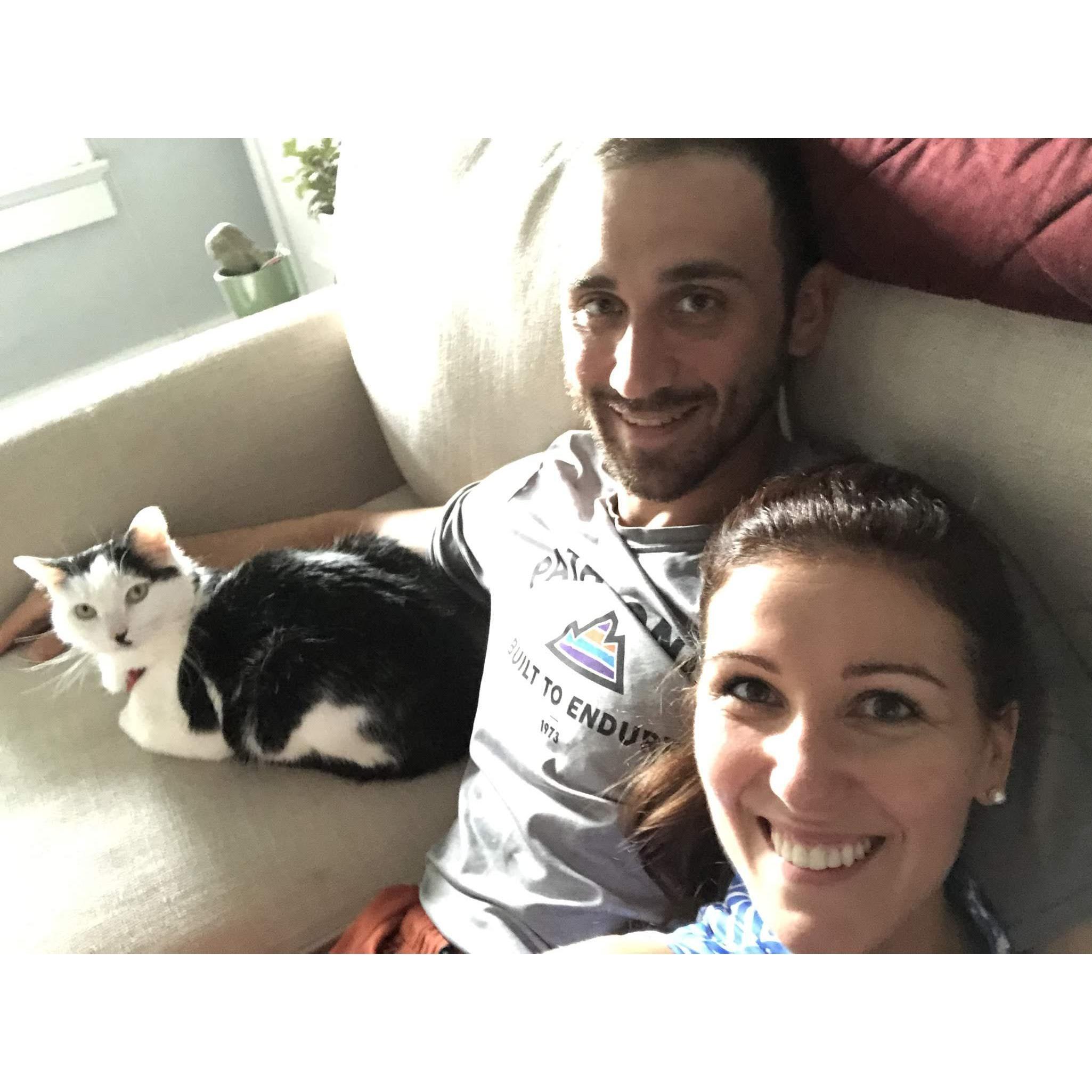 A rare pic with Max :)