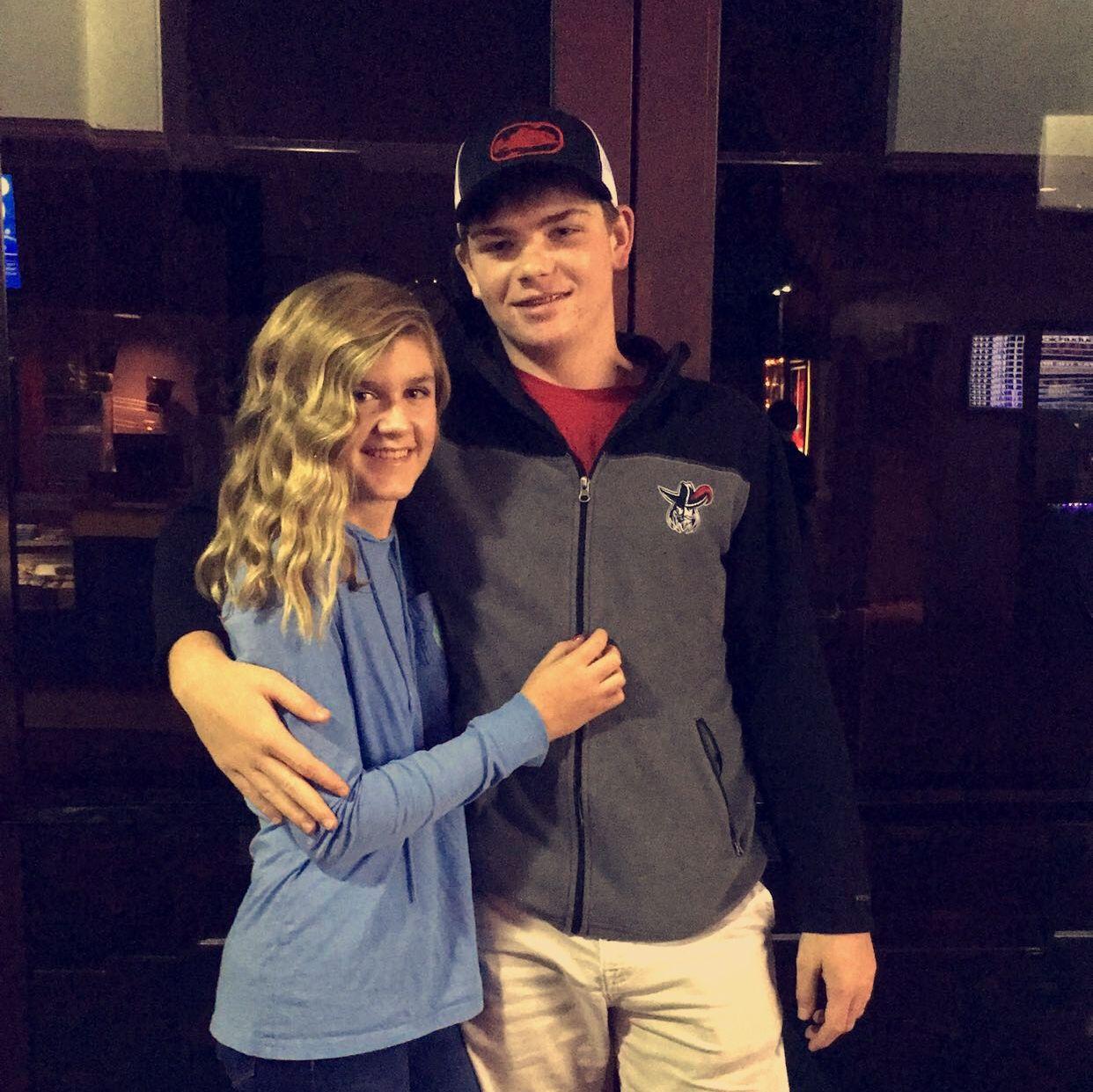 Our first picture together almost nine years ago!