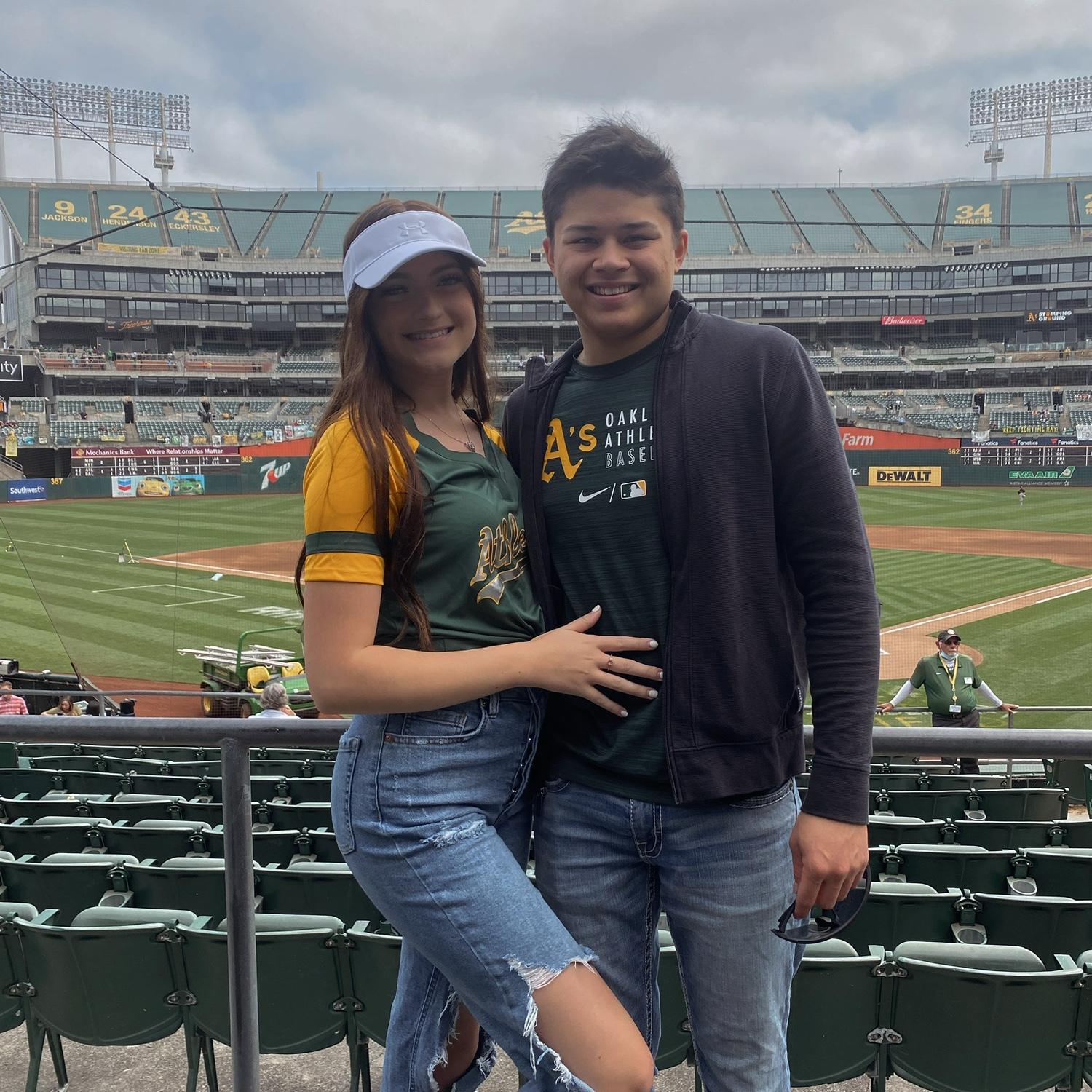 First baseball game!