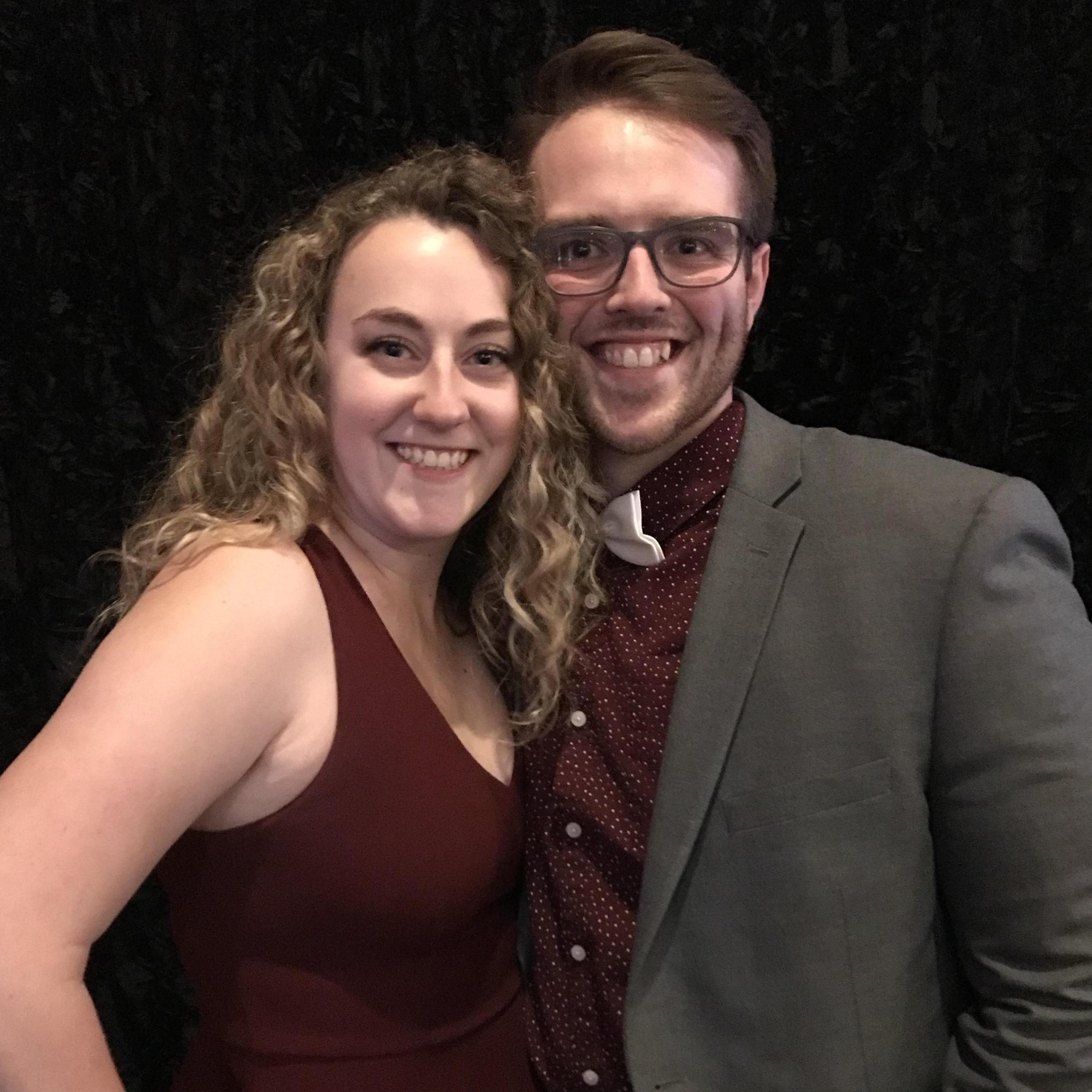 This was the first wedding we went to after only 3 weeks of talking. We made it official 3 days later!