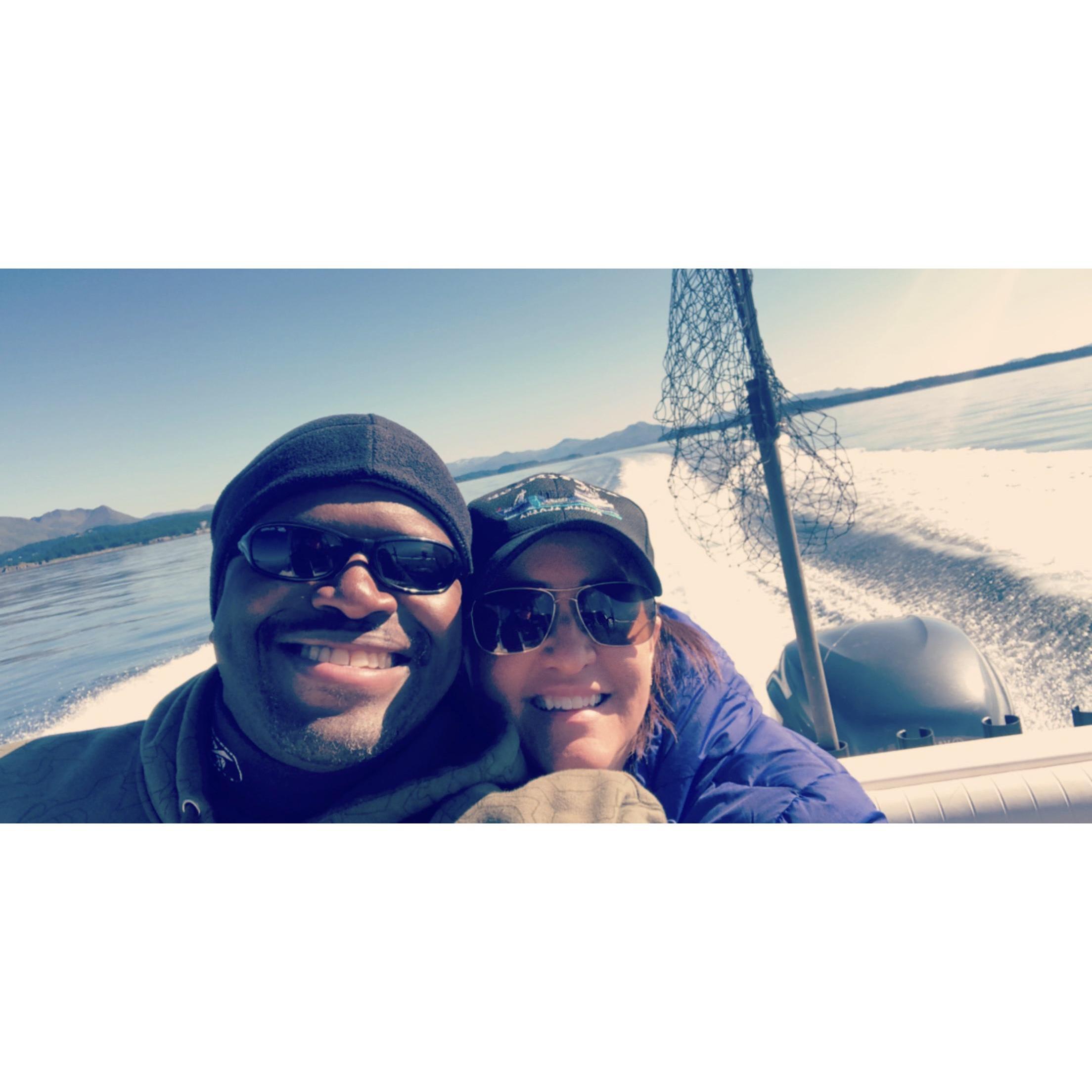 Fishing in Kodiak, Alaska.