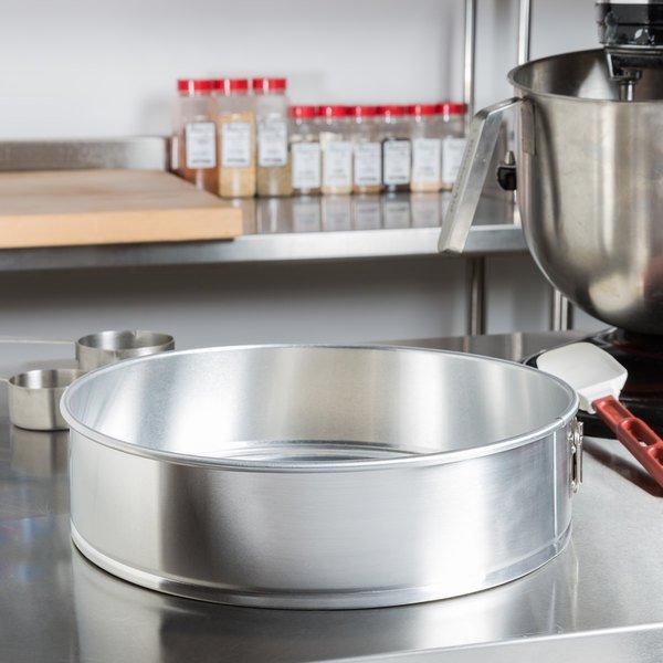 12" x 3" Heavy Aluminum Springform Cake Pan