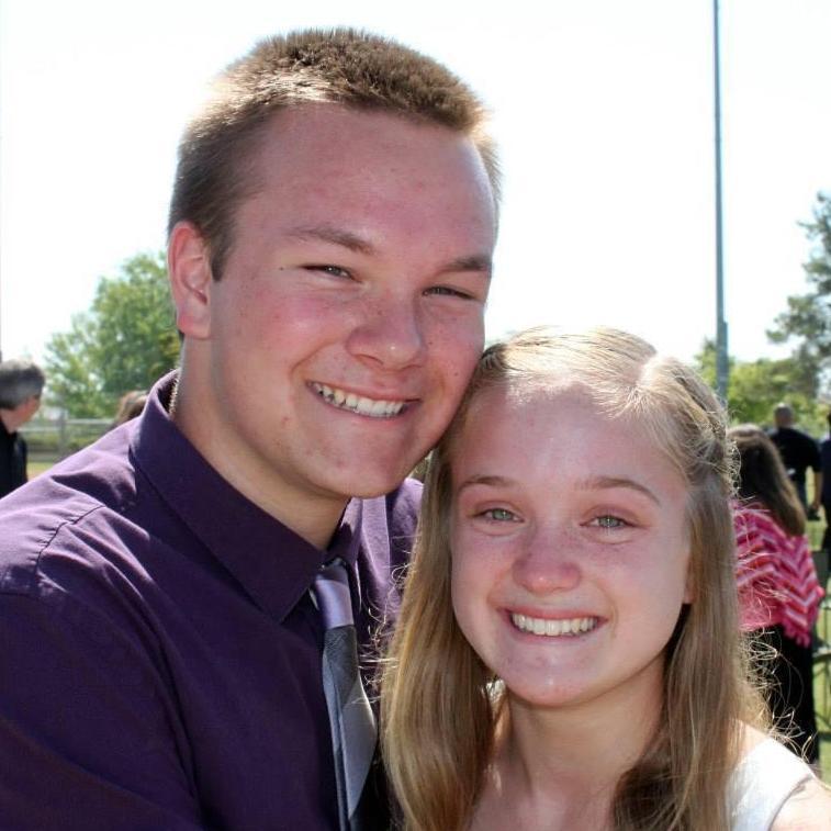 Oh no, it's middle school promotion baby pictures! This was all the way back in 2013. Photo by Danae's mom!