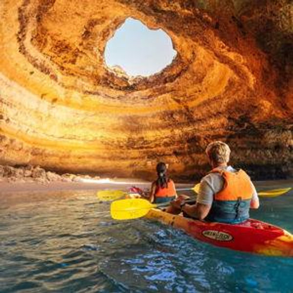 Kayaking in the Algarve