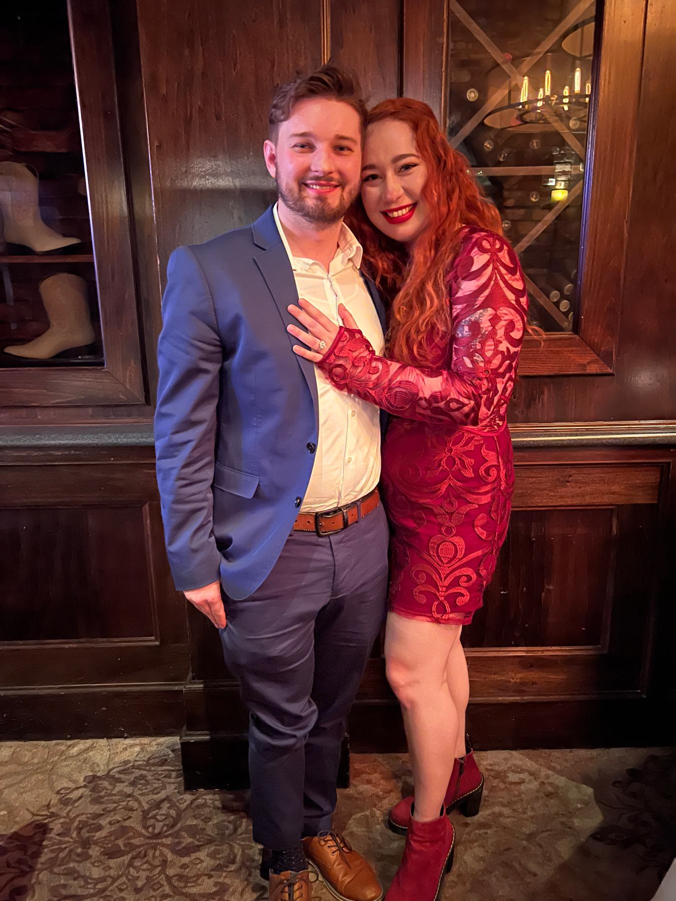 The night of our engagement
April 21, 2022