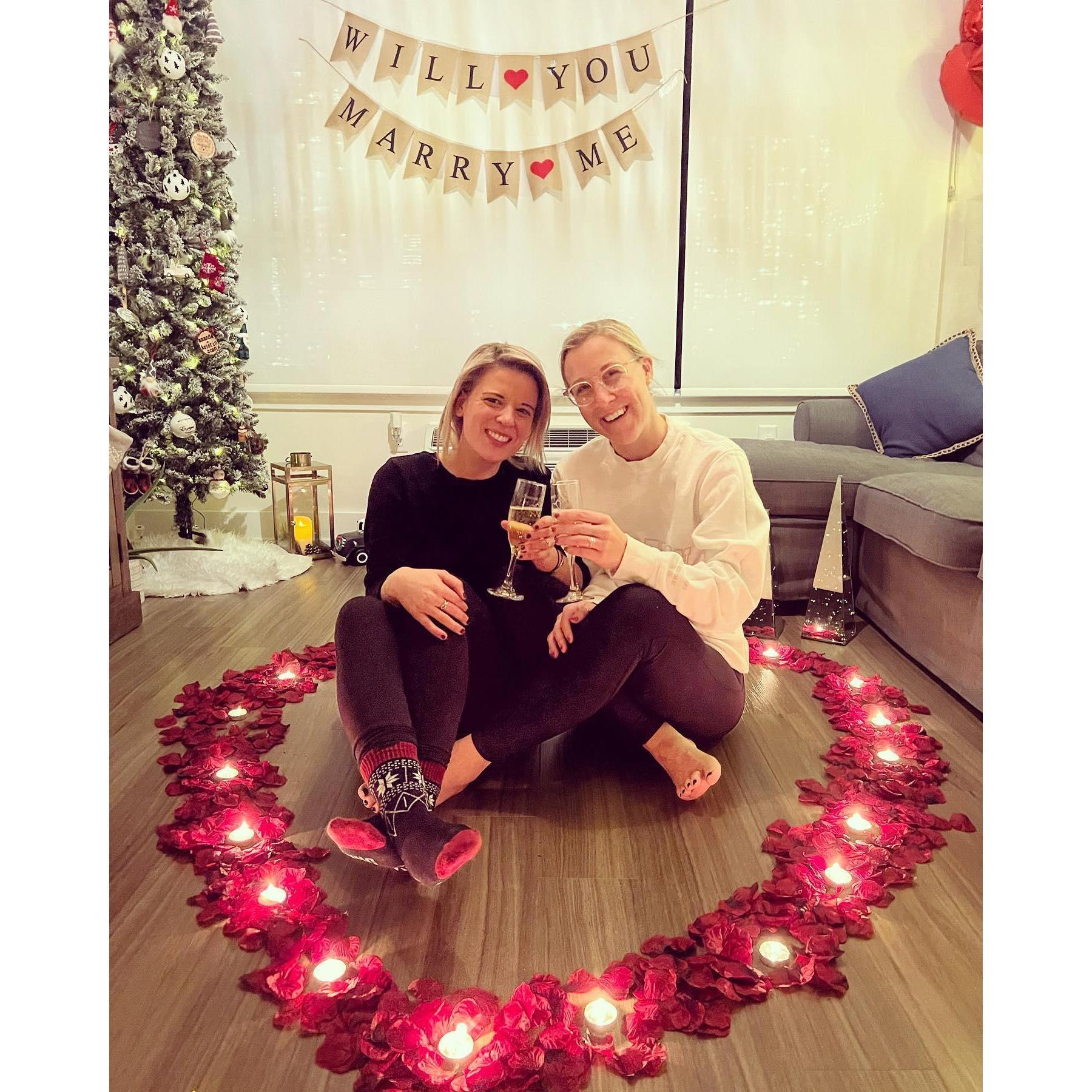 Amanda’s proposal