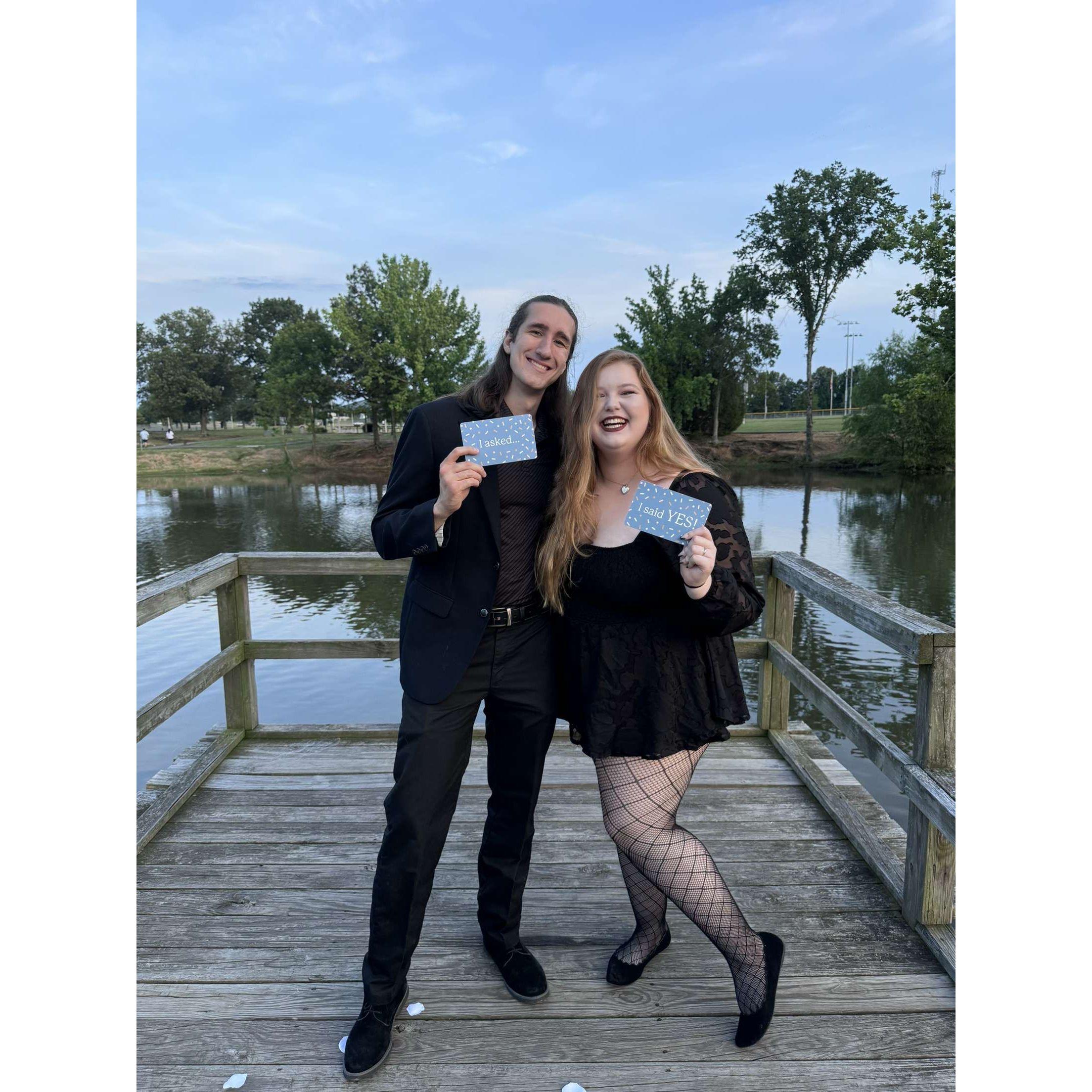 Kacie said YESS!