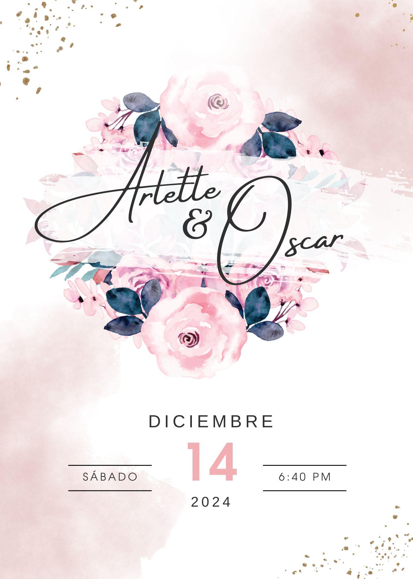 The Wedding Website of Arlette Pérez and Oscar Ciau