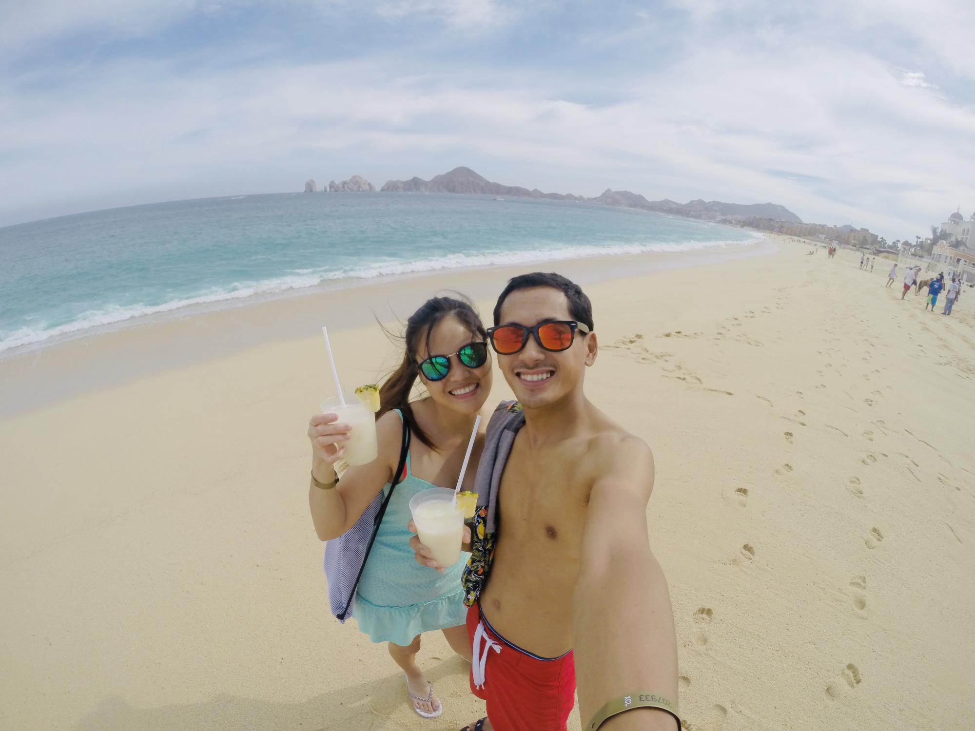 2015 - CABO SAN LUCAS, MEXICO : Our very first trip together.