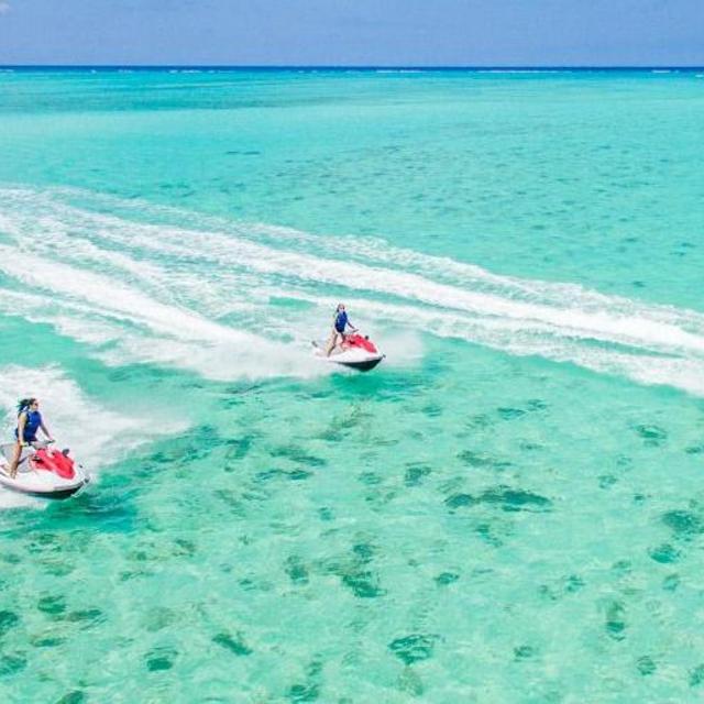 Jet Skiing in the Caribbean